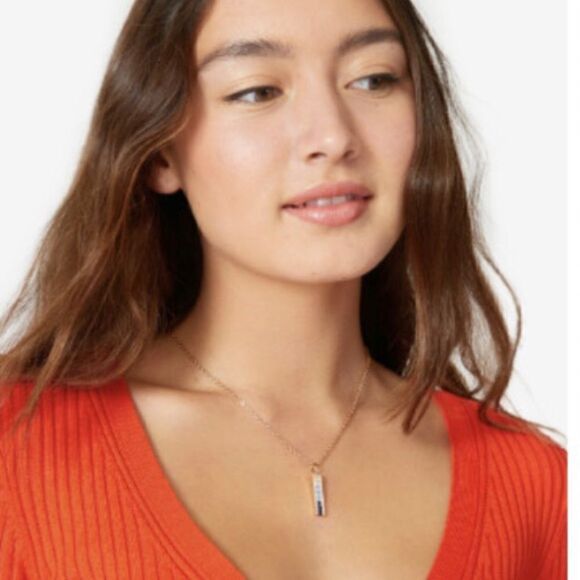 Vince Camuto Blue Ombre CZ Necklace • NWT - Picture 2 of 6